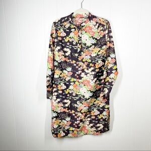 Giraffe Black Floral Long Sleeve Dress 14